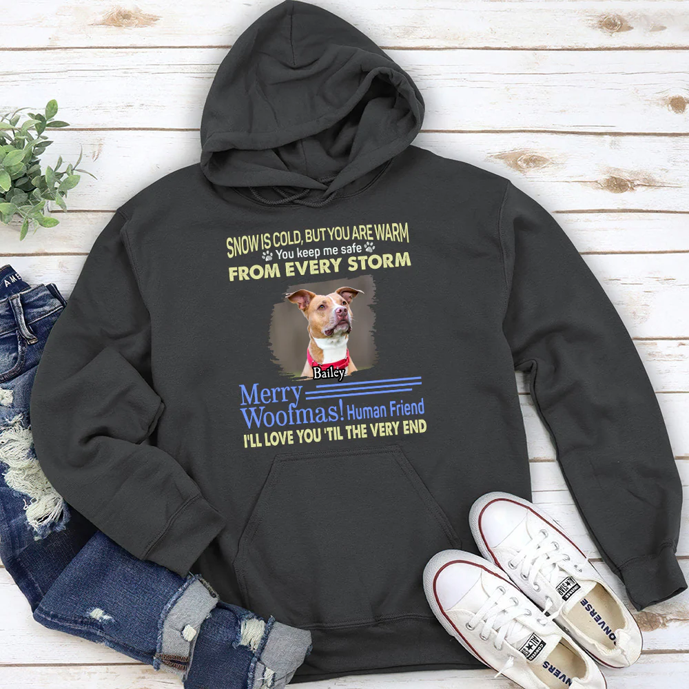 Love You Till Very End Photo - Personalized Custom Hoodie - Image 2