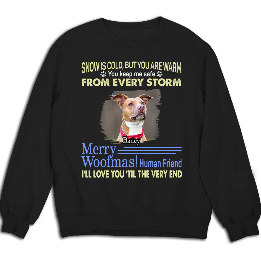 Love You Till Very End Photo - Personalized Custom Sweatshirt