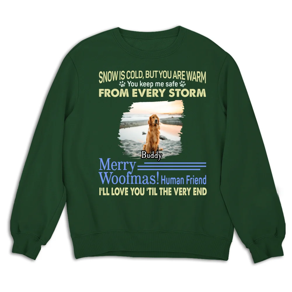 Love You Till Very End Photo - Personalized Custom Sweatshirt - Image 5