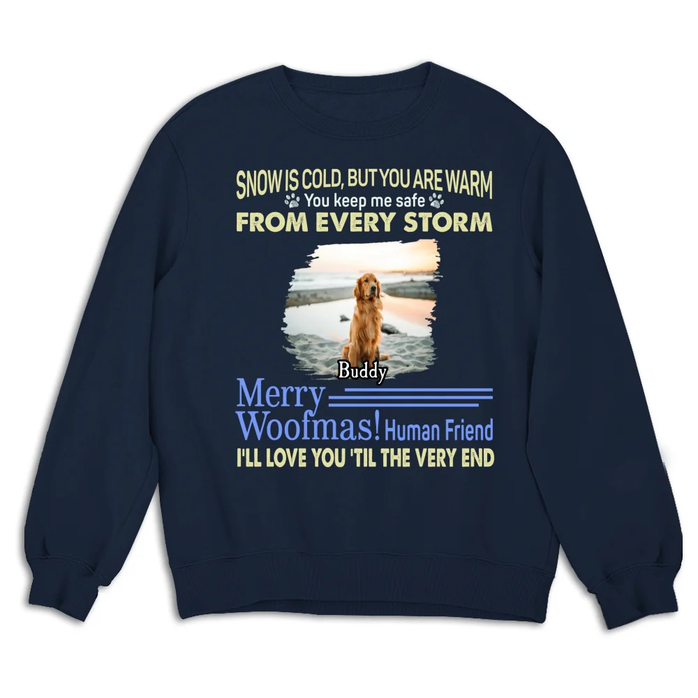 Love You Till Very End Photo - Personalized Custom Sweatshirt - Image 6