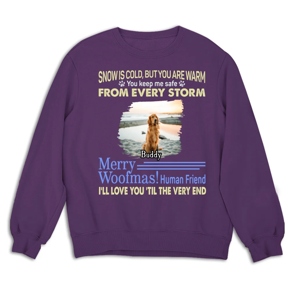 Love You Till Very End Photo - Personalized Custom Sweatshirt - Image 7