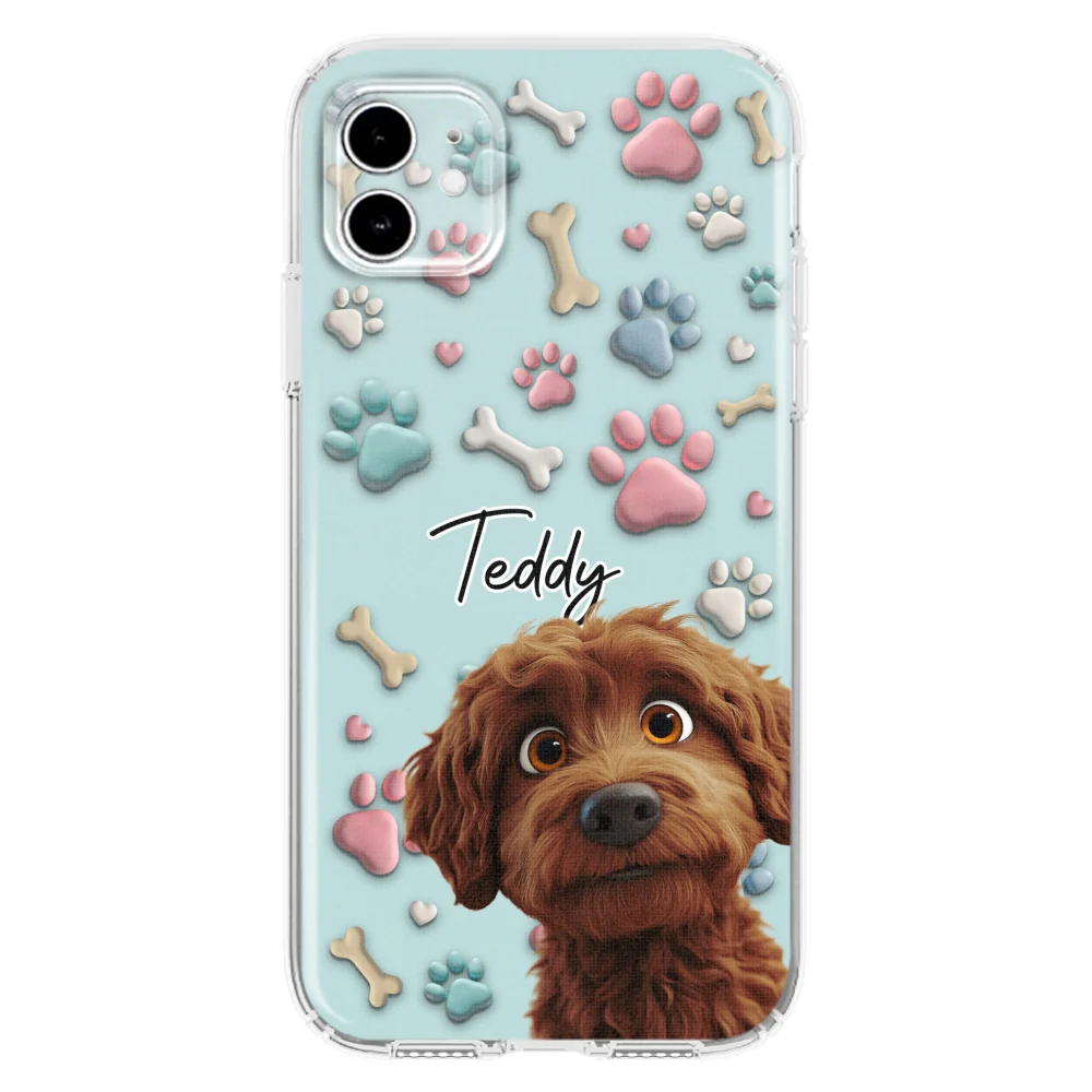 Lovely Dog Cartoon - Personalized Custom Phone Case - Image 10
