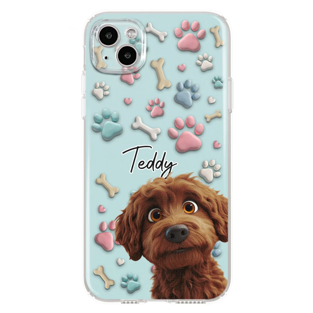 Lovely Dog Cartoon - Personalized Custom Phone Case - Image 13