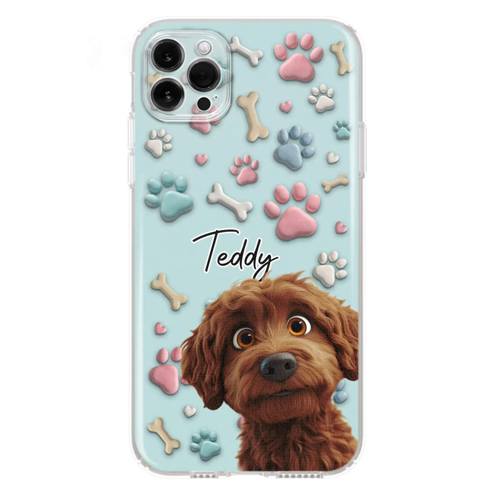 Lovely Dog Cartoon - Personalized Custom Phone Case - Image 14