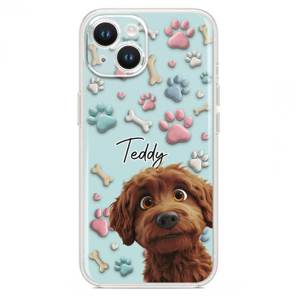 Lovely Dog Cartoon - Personalized Custom Phone Case - Image 16