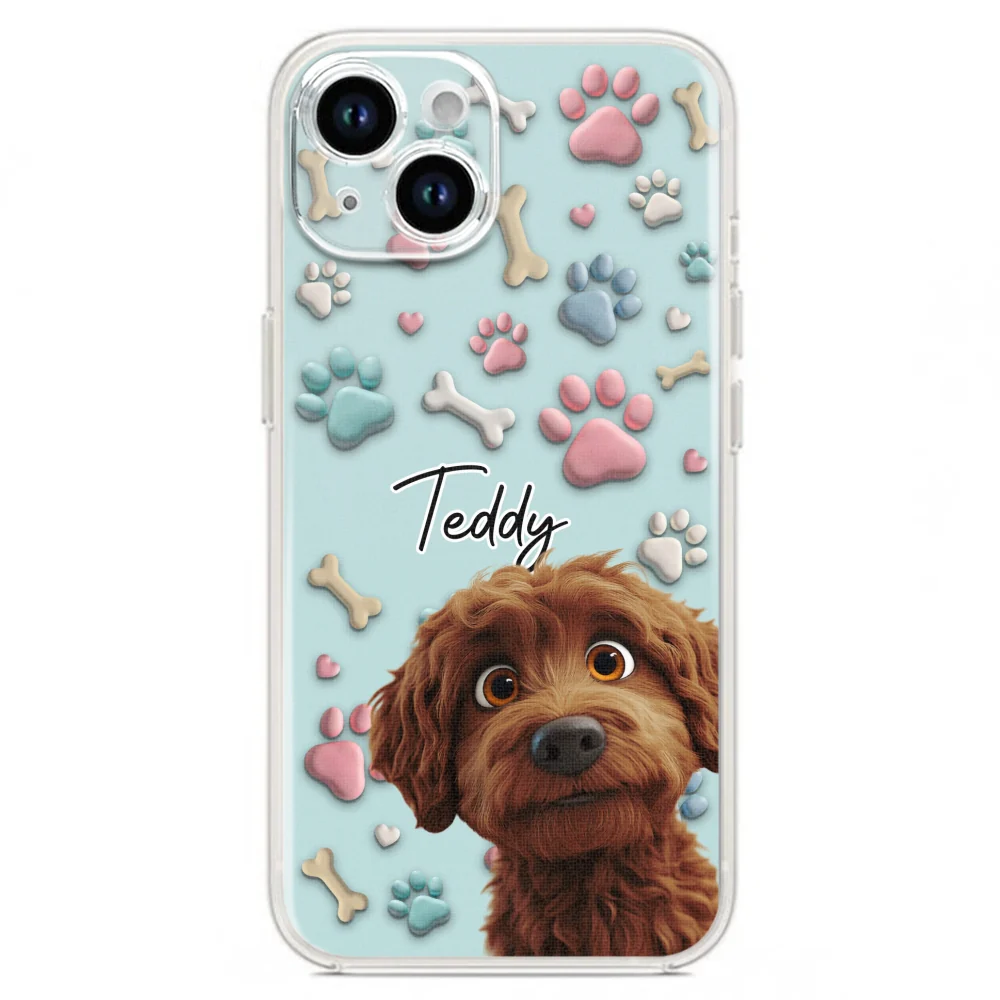 Lovely Dog Cartoon - Personalized Custom Phone Case - Image 17