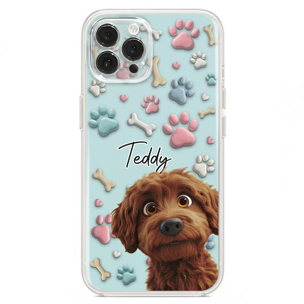 Lovely Dog Cartoon - Personalized Custom Phone Case - Image 18