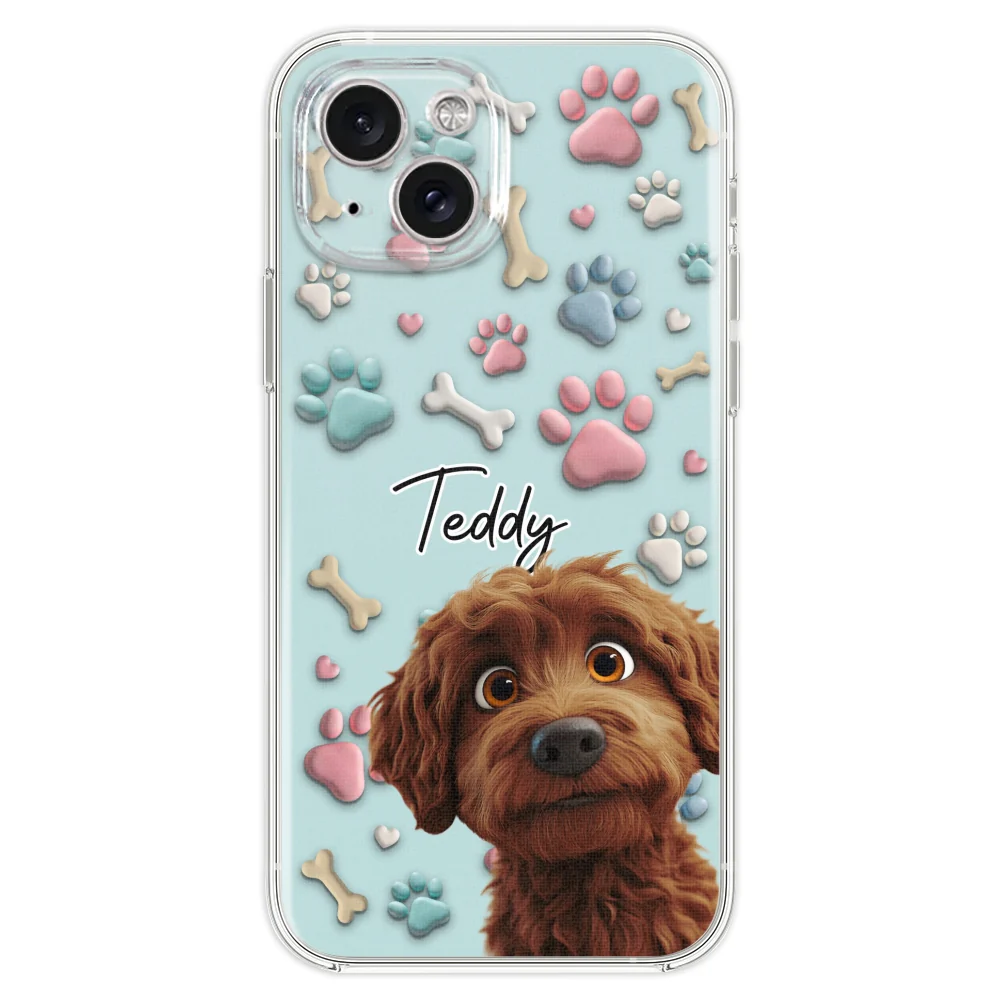 Lovely Dog Cartoon - Personalized Custom Phone Case - Image 20