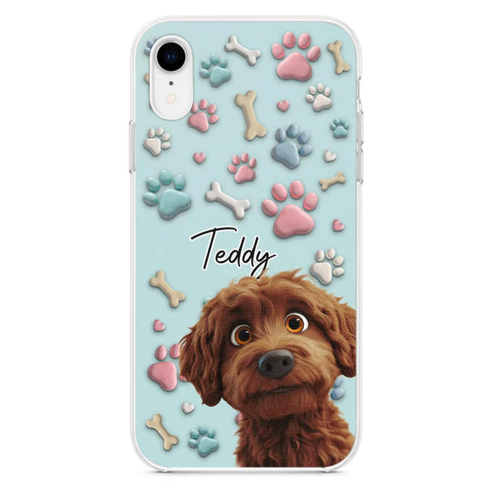 Lovely Dog Cartoon - Personalized Custom Phone Case - Image 22