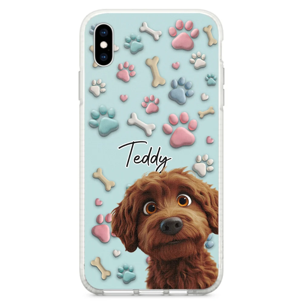 Lovely Dog Cartoon - Personalized Custom Phone Case - Image 23