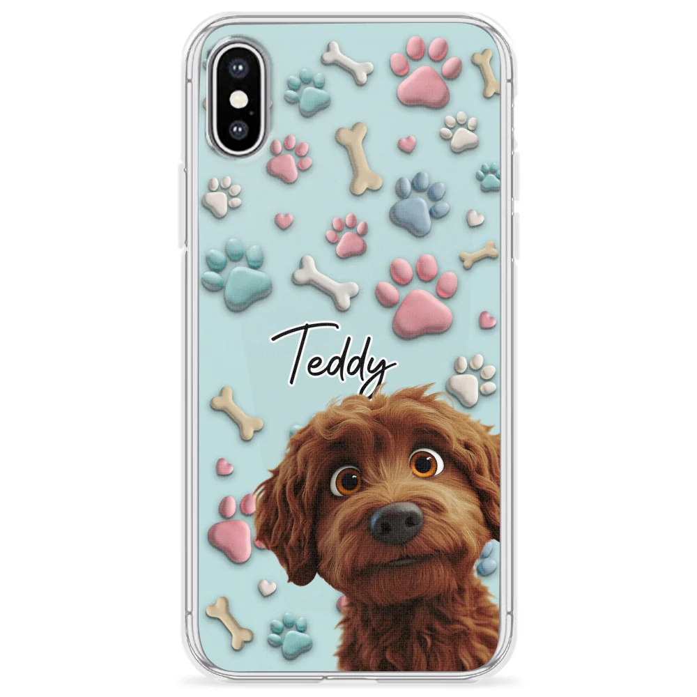 Lovely Dog Cartoon - Personalized Custom Phone Case - Image 24