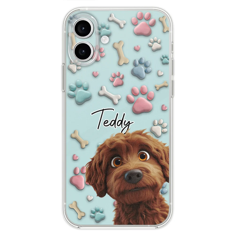 Lovely Dog Cartoon - Personalized Custom Phone Case - Image 25