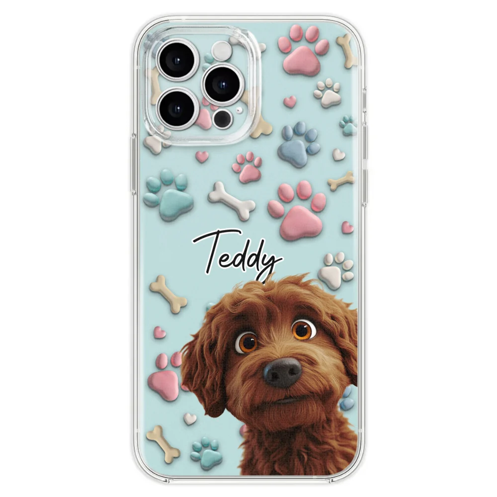 Lovely Dog Cartoon - Personalized Custom Phone Case - Image 26