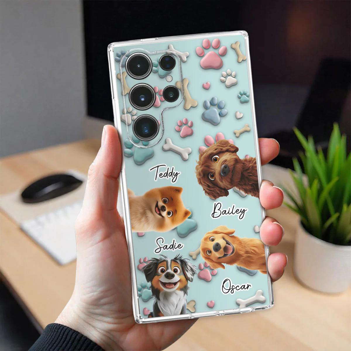 Lovely Dog Cartoon - Personalized Custom Phone Case - Image 27