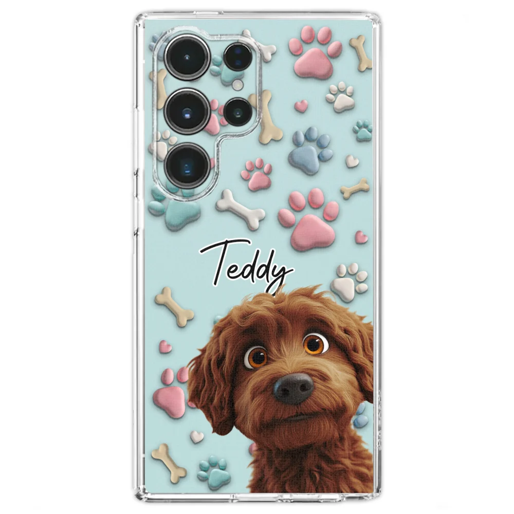 Lovely Dog Cartoon - Personalized Custom Phone Case - Image 29