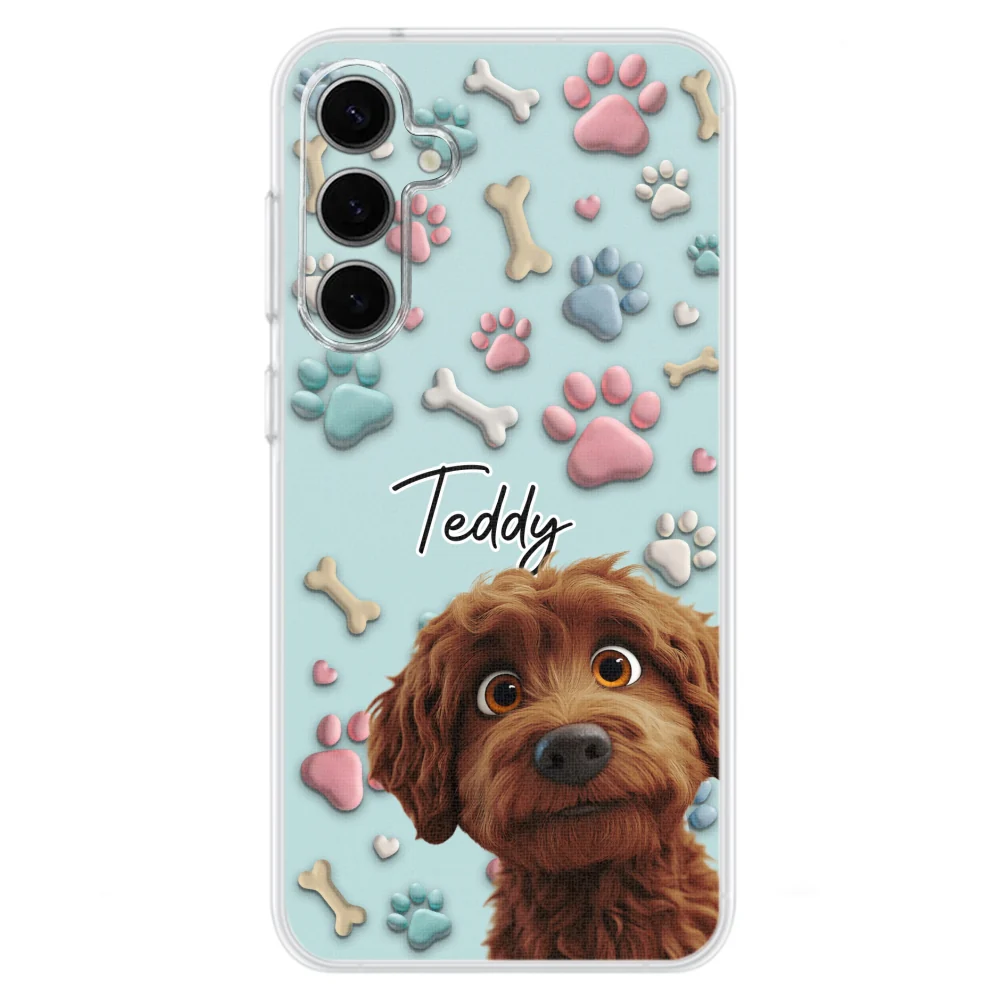 Lovely Dog Cartoon - Personalized Custom Phone Case - Image 30