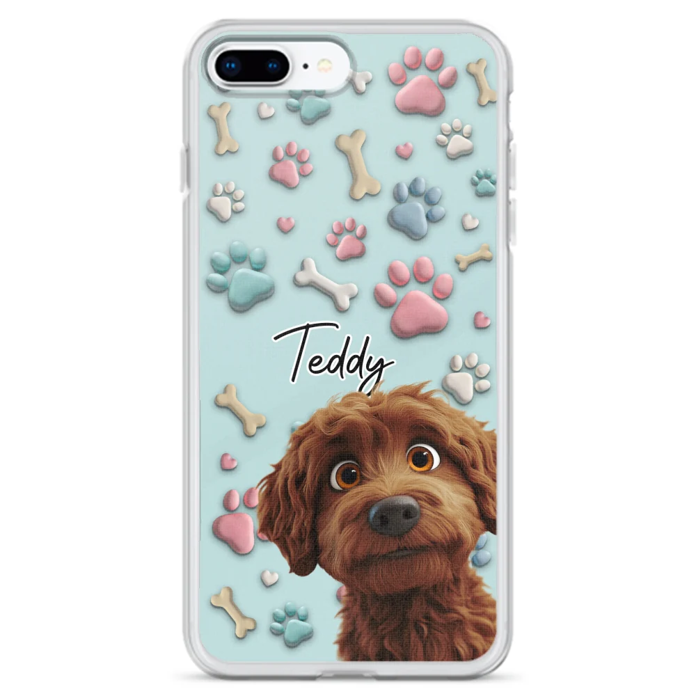Lovely Dog Cartoon - Personalized Custom Phone Case - Image 6
