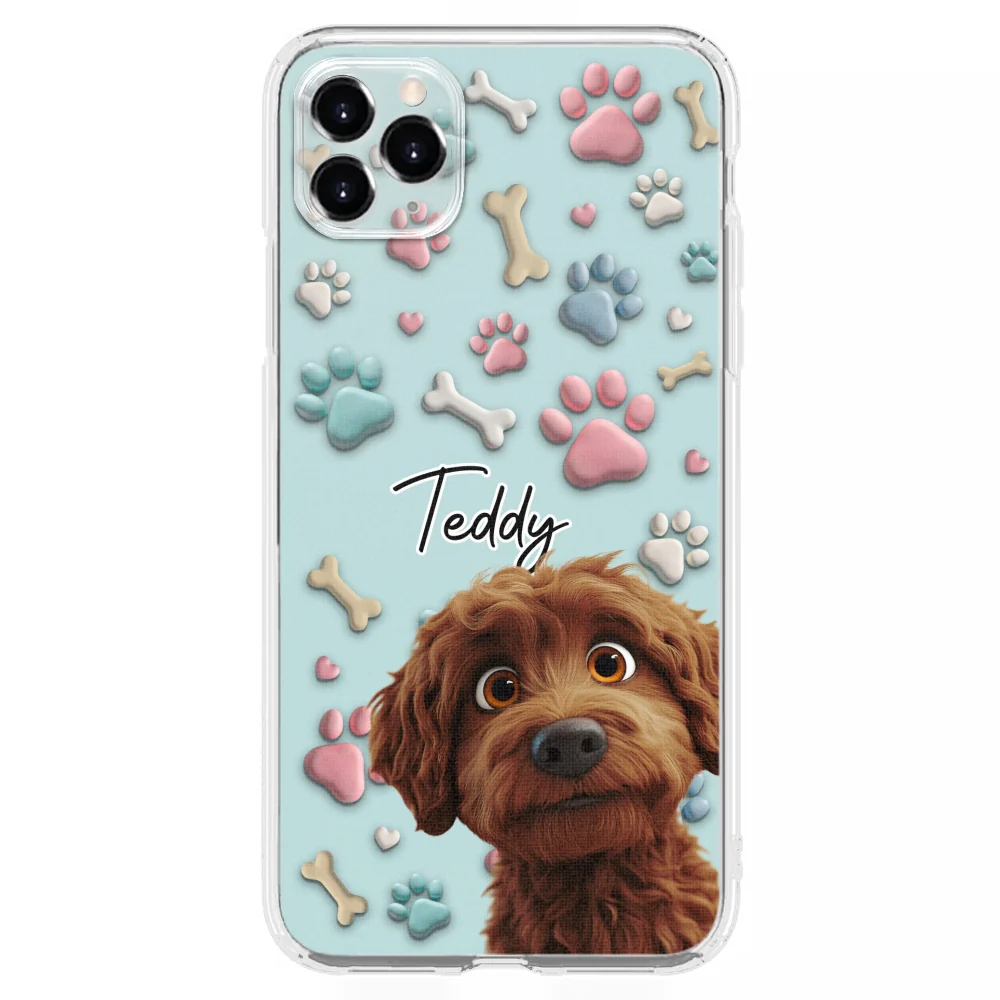 Lovely Dog Cartoon - Personalized Custom Phone Case - Image 8