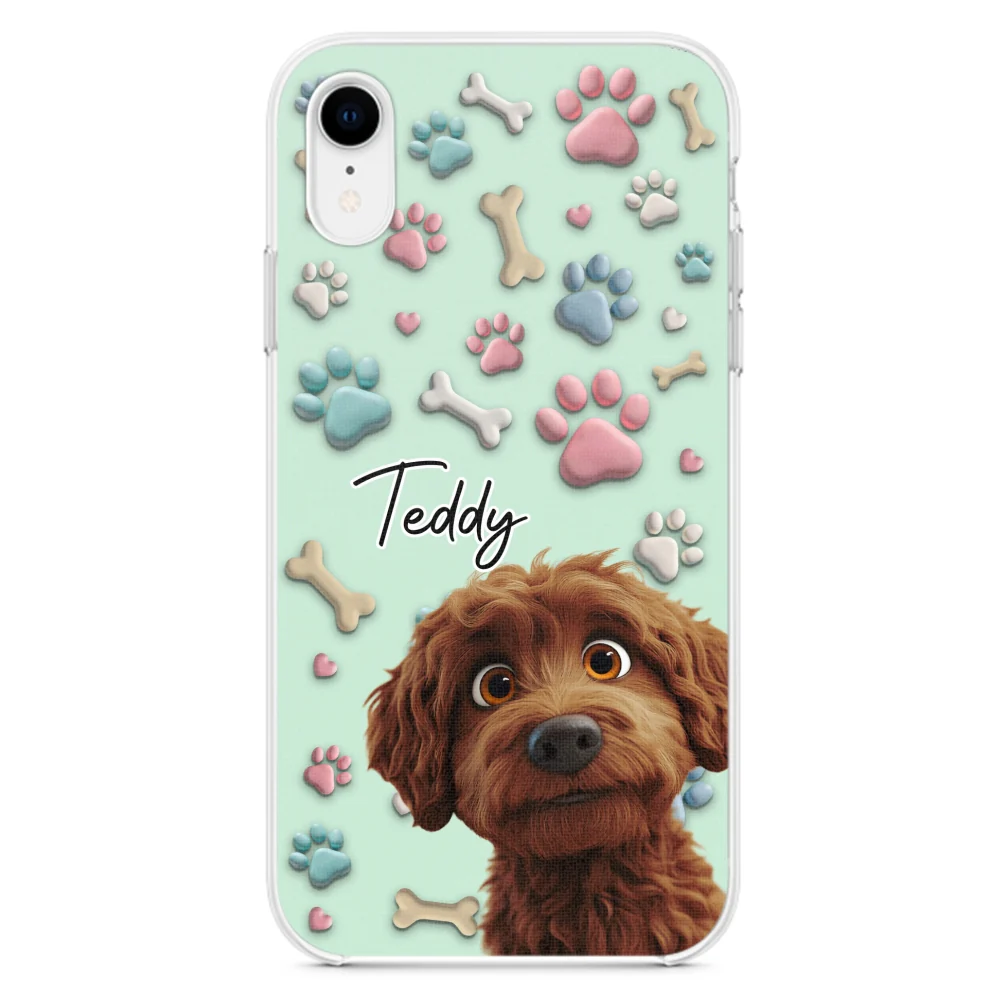 Lovely Dog Cartoon Version 2 - Personalized Custom Phone Case - Image 22