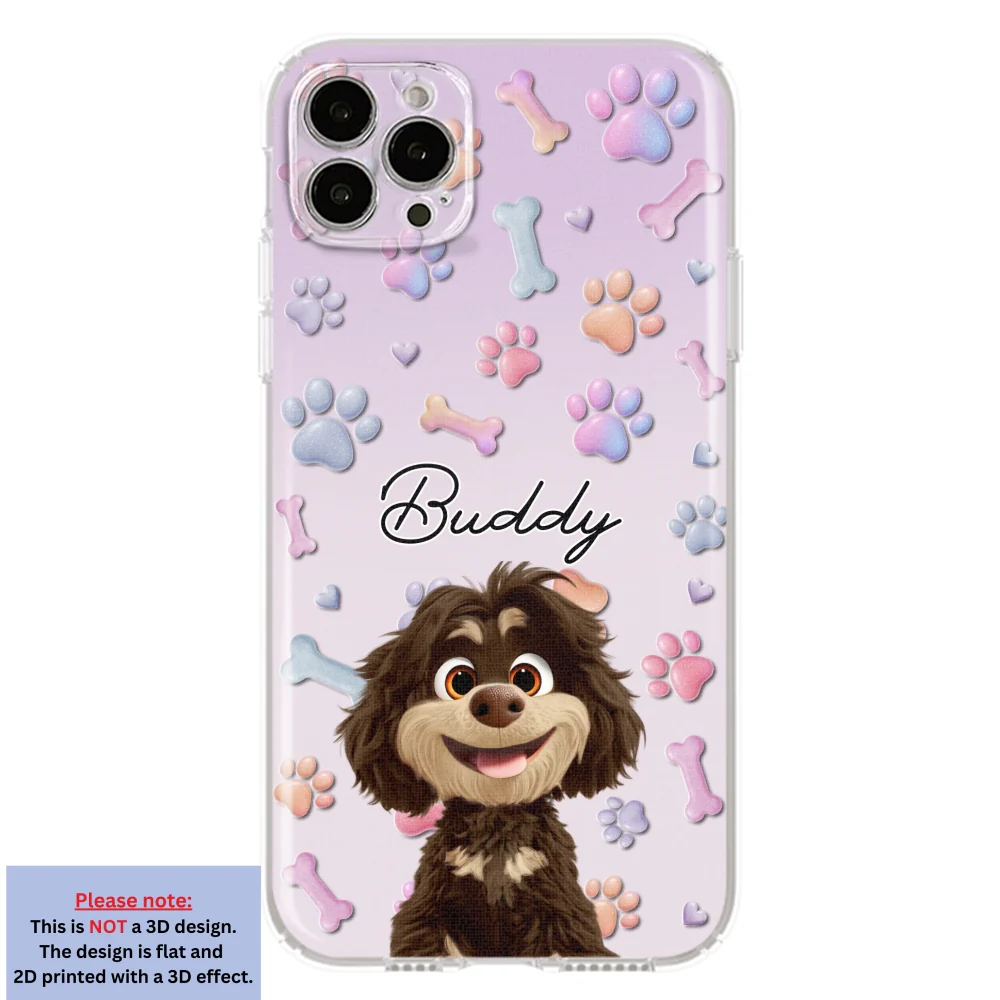 Lovely Dog - Personalized Custom 3D Effect Phone Case - Image 16