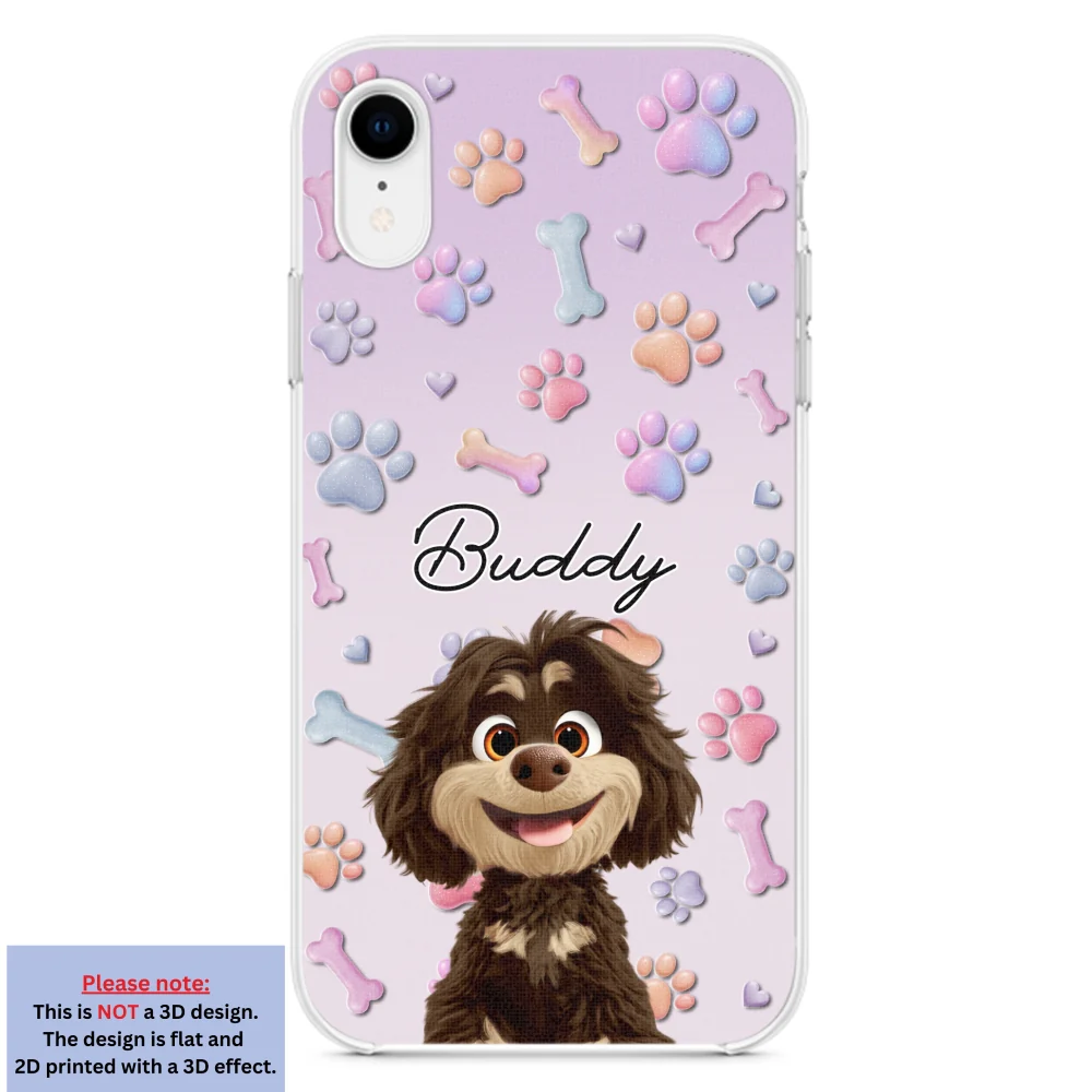 Lovely Dog - Personalized Custom 3D Effect Phone Case - Image 23