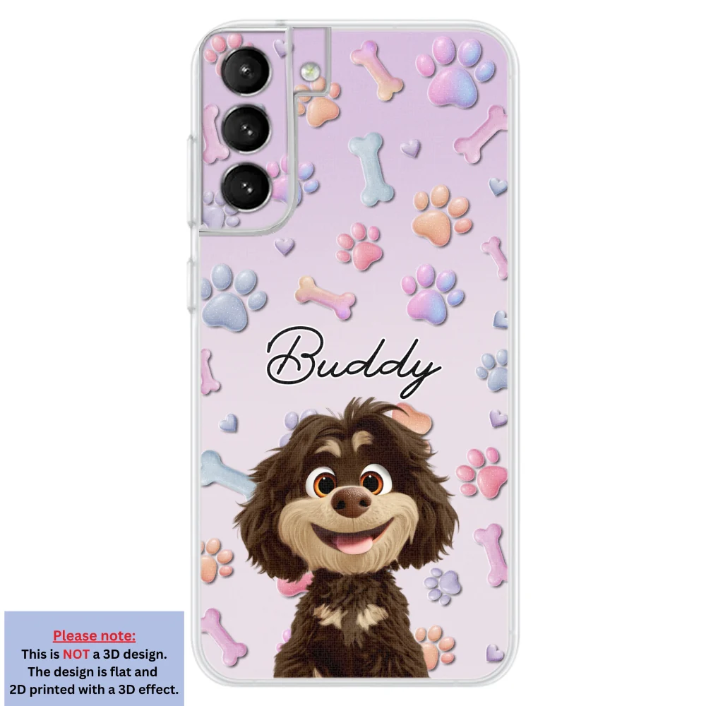 Lovely Dog - Personalized Custom 3D Effect Phone Case - Image 28