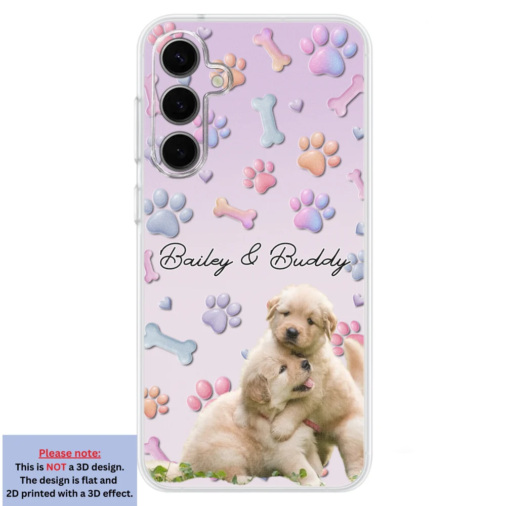 Lovely Dog Photo- Personalized Custom  3D Effect Phone Case - Image 29