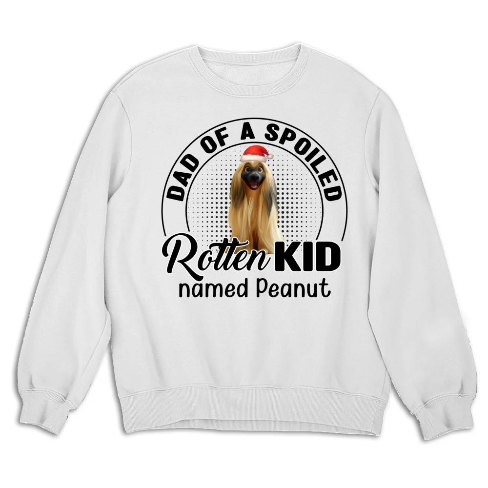 Lovely Spoiled Rotten Pet Chibi Cartoon Ver Christmas - Personalized Custom Sweatshirt - Image 4