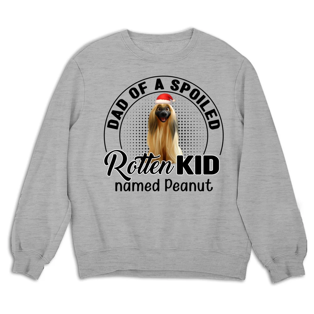 Lovely Spoiled Rotten Pet Chibi Cartoon Ver Christmas - Personalized Custom Sweatshirt - Image 6