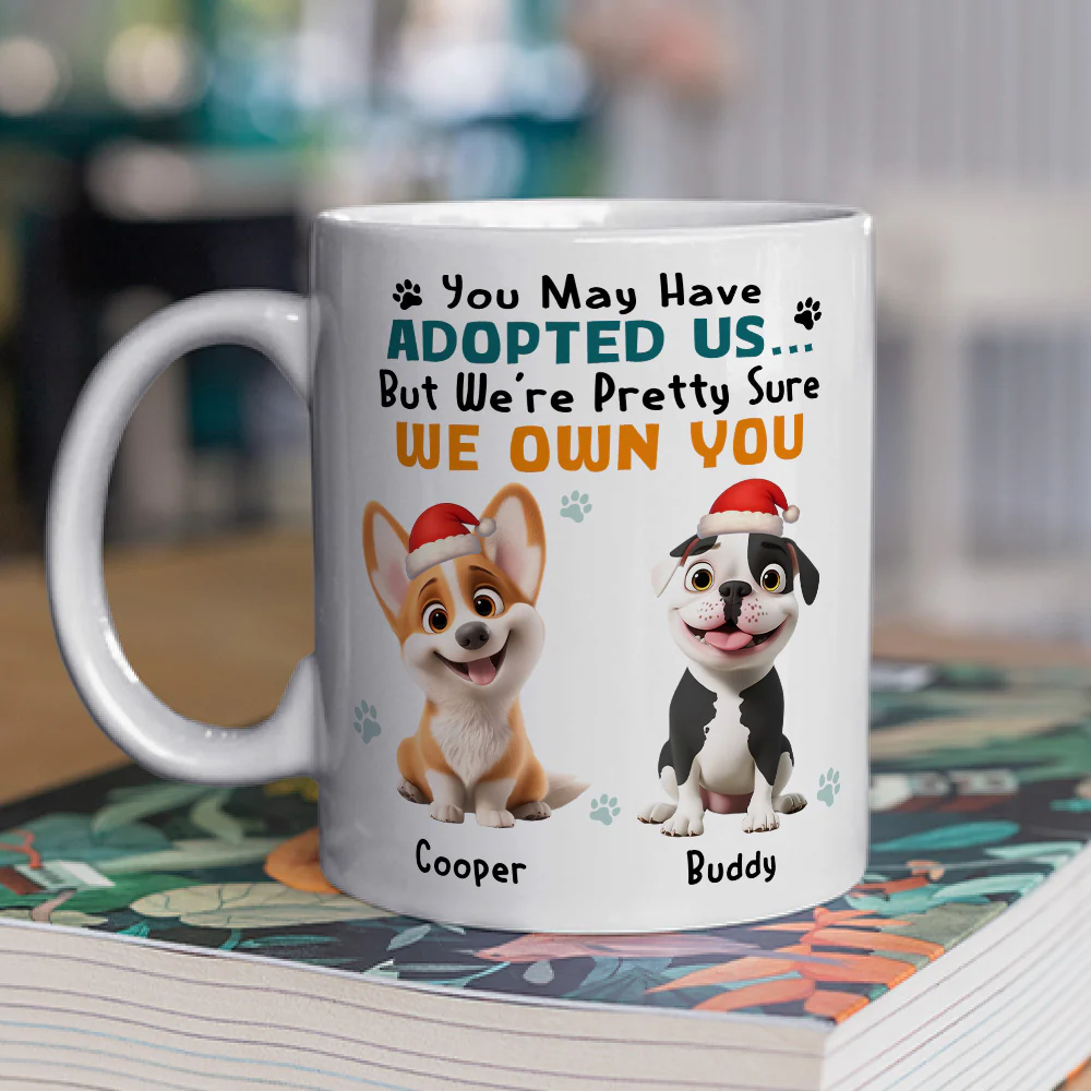 May Have Adopted Me Ver 2 - Personalized Custom Coffee Mug - Image 2