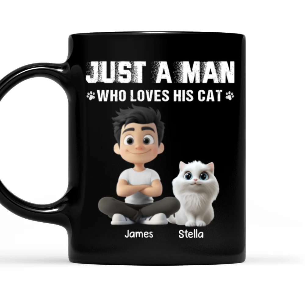 Me And My Cat Together - Personalized Custom Coffee Mug - Image 8