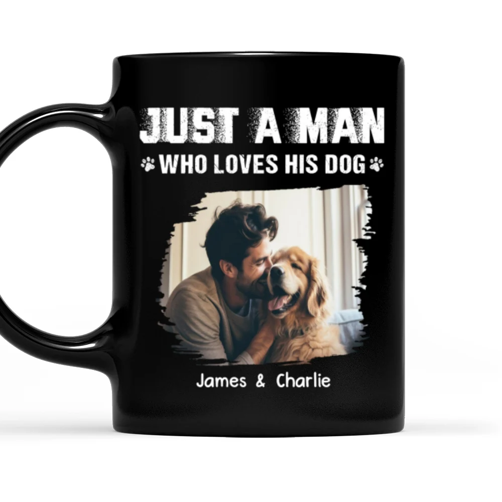 Me And My Dog Together Photo - Personalized Custom Coffee Mug - Image 5