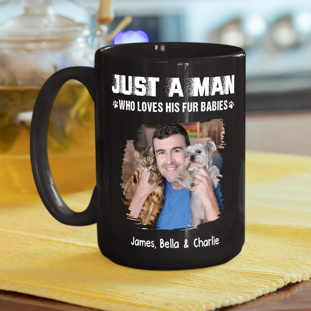 Me And My Pet Together Photo - Personalized Custom Coffee Mug - Image 3