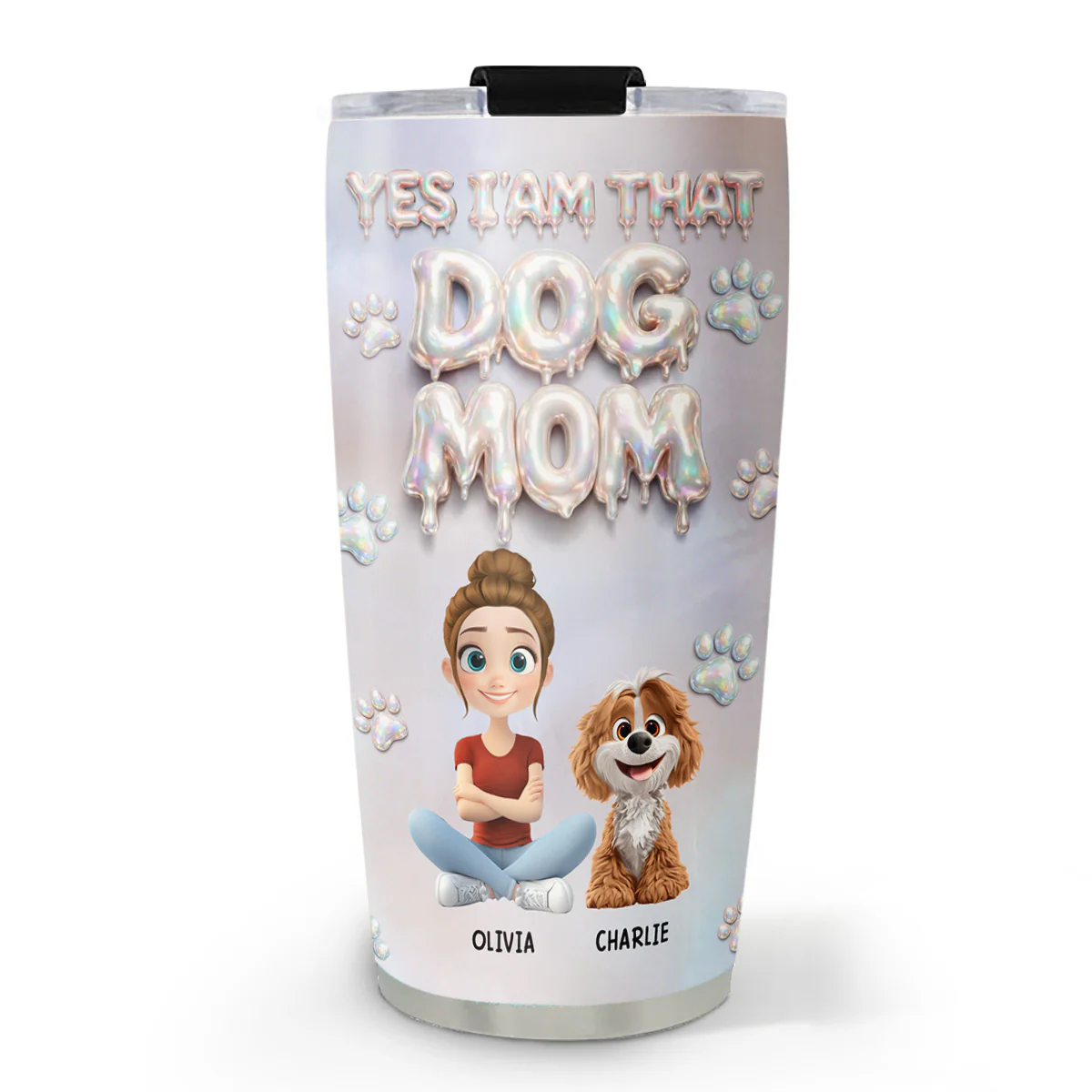 Melting Into You - Personalized Custom 3D Effect Tumbler