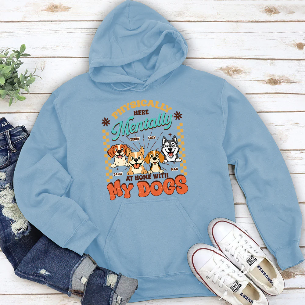 Mentally At Home - Personalized Custom Hoodie - Image 5