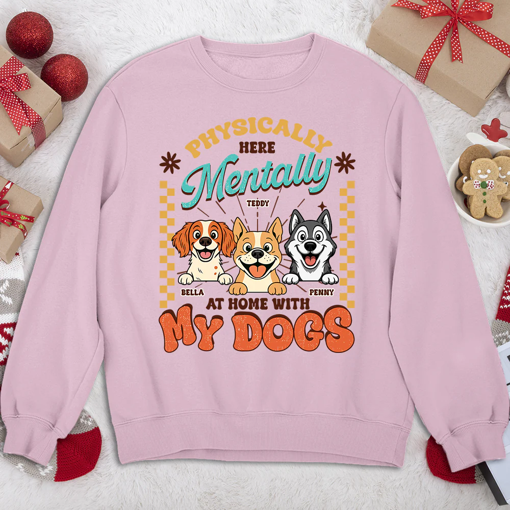 Mentally At Home - Personalized Custom Sweatshirt - Image 4