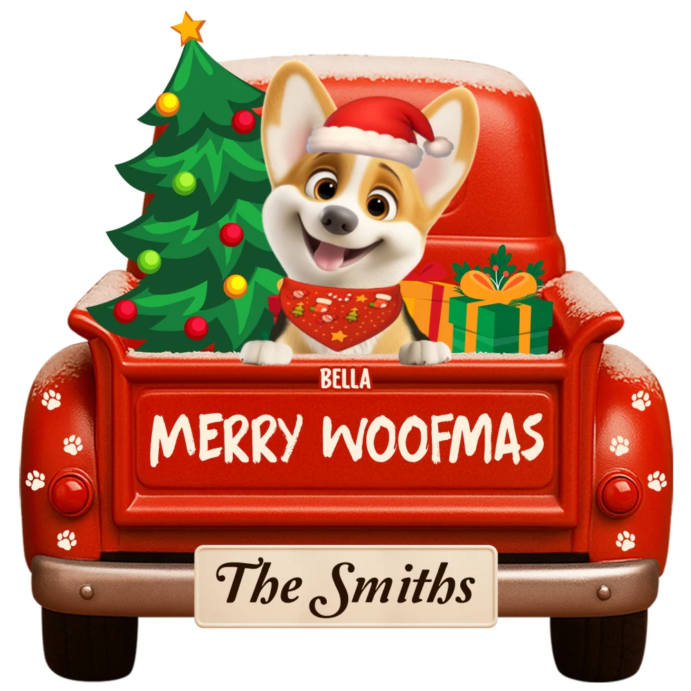 Merry Woofmas - Personalized Custom Wood Sign - Image 7