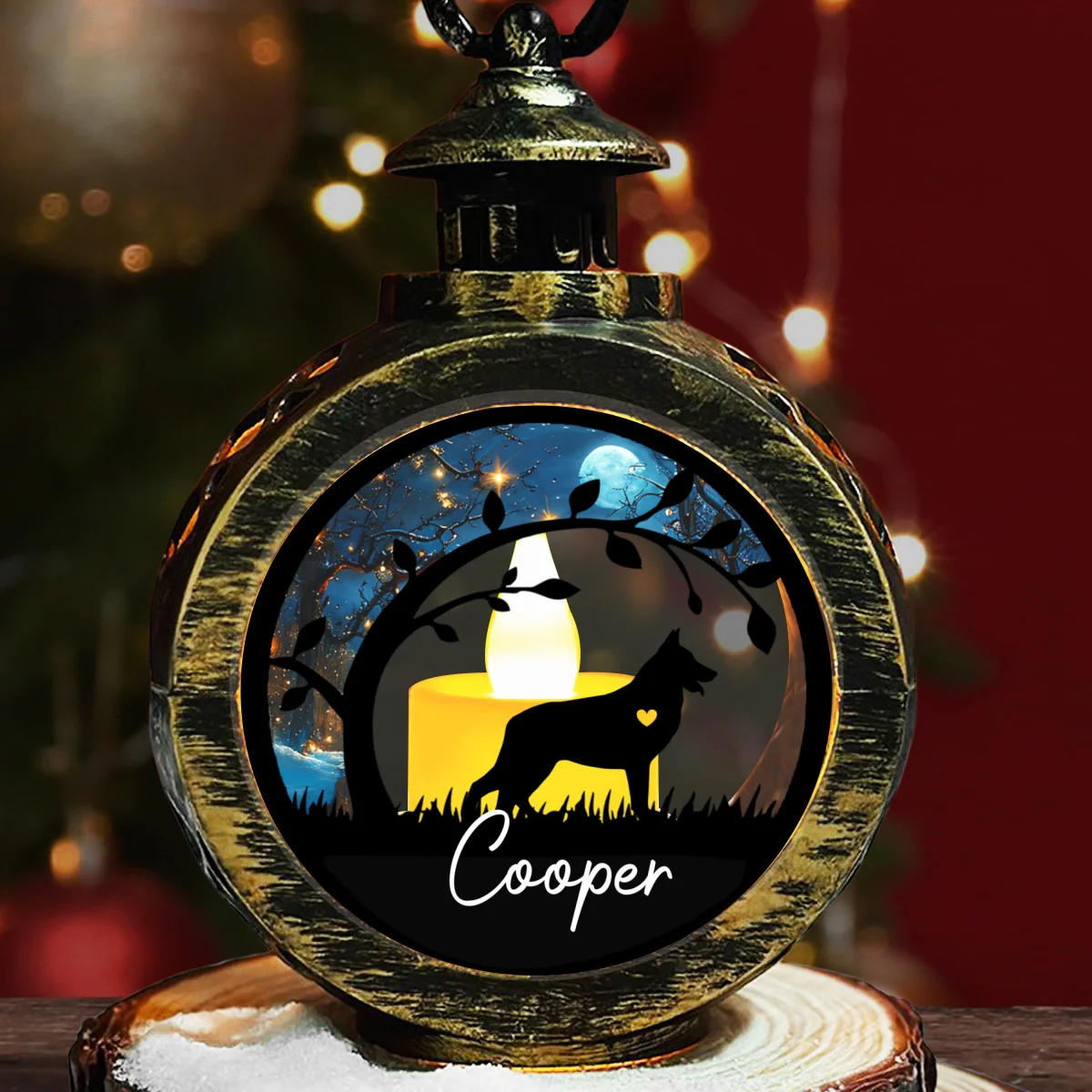 Miracle Night - Personalized Custom Christmas Lantern - Image 6