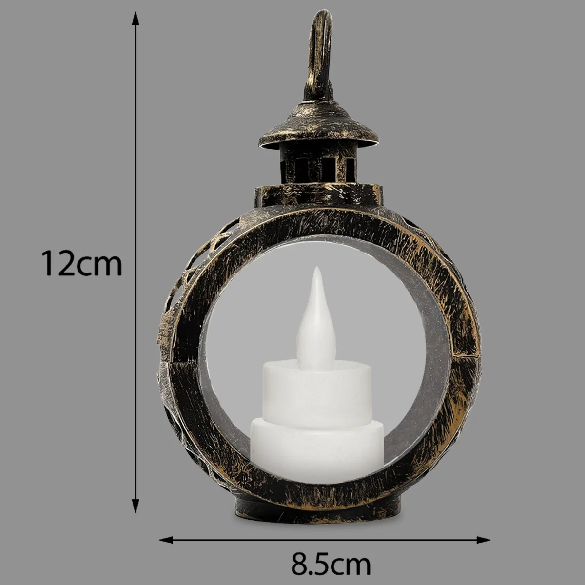 Miracle Night Version 2 Photo - Personalized Custom Christmas Lantern - Image 3