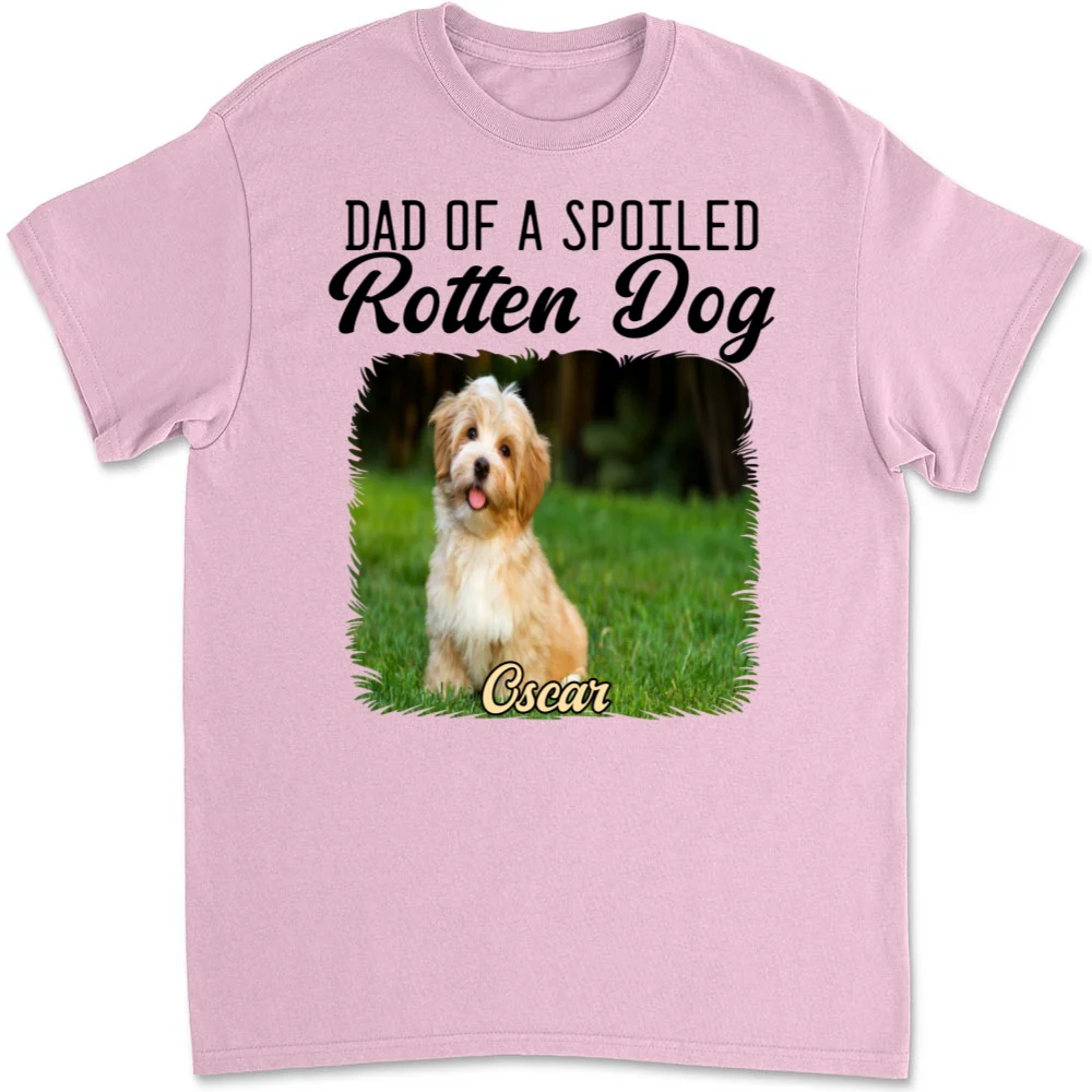 Mom Loved By Dogs Photo - Personalized Custom Unisex T-Shirt - Image 7