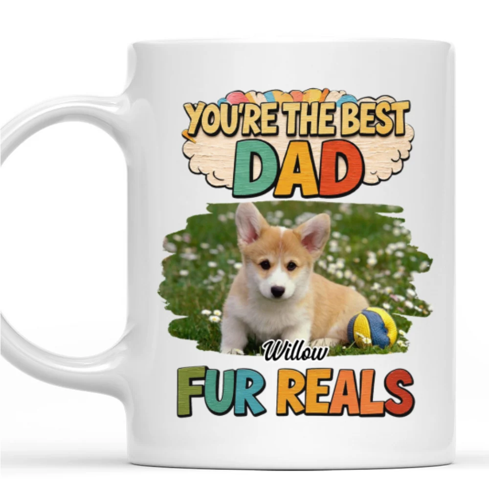 Mom To The Best Dog Photo - Personalized Custom Coffee Mug - Image 7