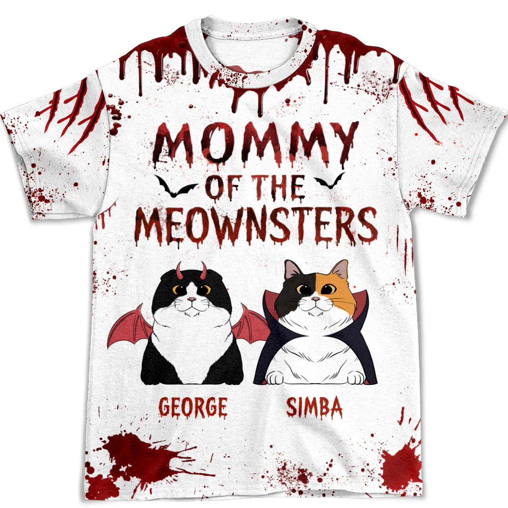 Mommy Of Those - Personalized Custom All-over-print T-shirt