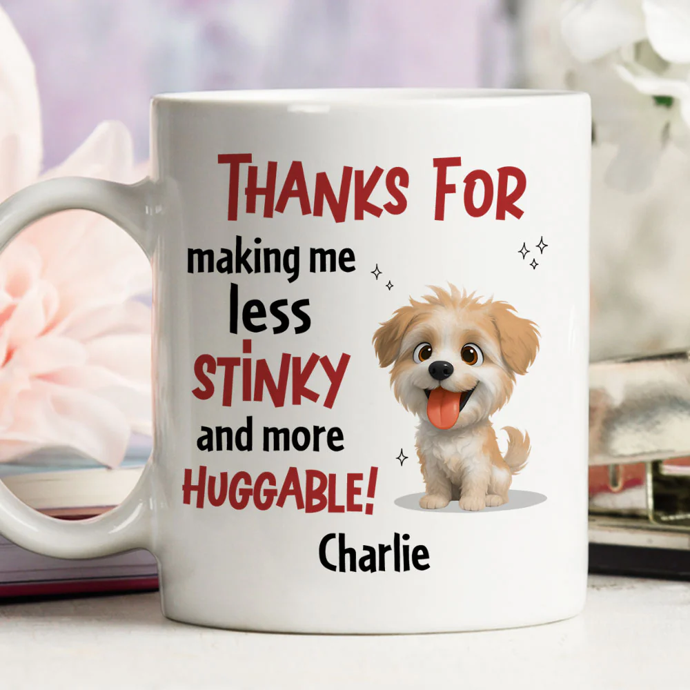 More And More Huggable Daily Ver - Personalized Custom Coffee Mug - Image 3