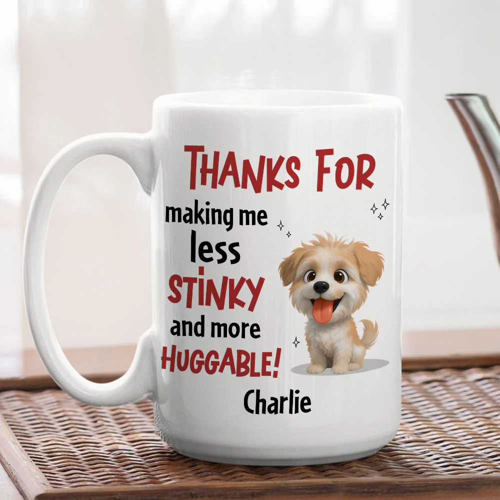More And More Huggable Daily Ver - Personalized Custom Coffee Mug - Image 4