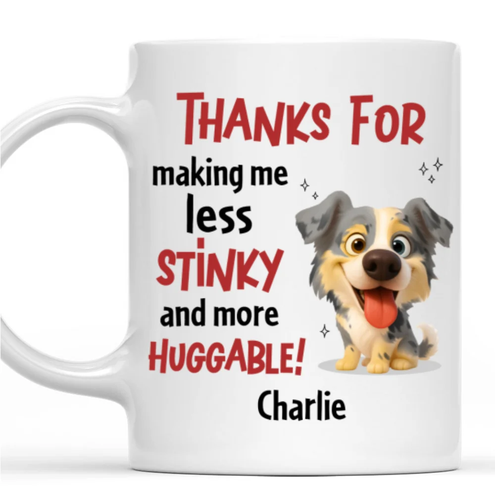 More And More Huggable Daily Ver - Personalized Custom Coffee Mug - Image 7