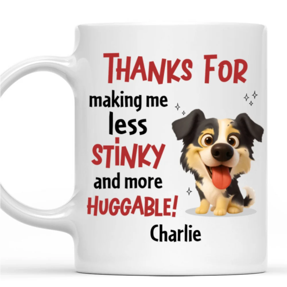 More And More Huggable Fur Ver - Personalized Custom Coffee Mug - Image 7