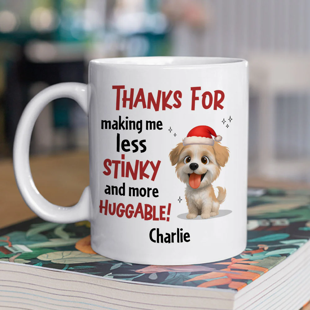 More And More Huggable - Personalized Custom Coffee Mug - Image 2