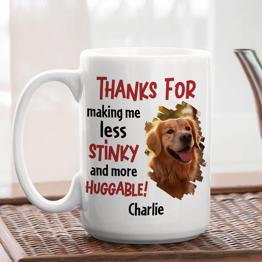 More And More Huggable Photo - Personalized Custom Coffee Mug - Image 2