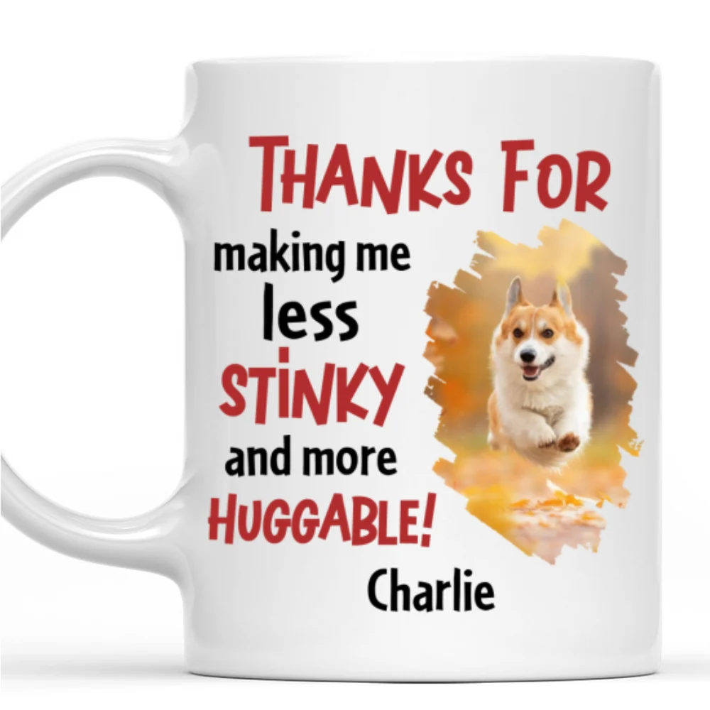 More And More Huggable Photo - Personalized Custom Coffee Mug - Image 3