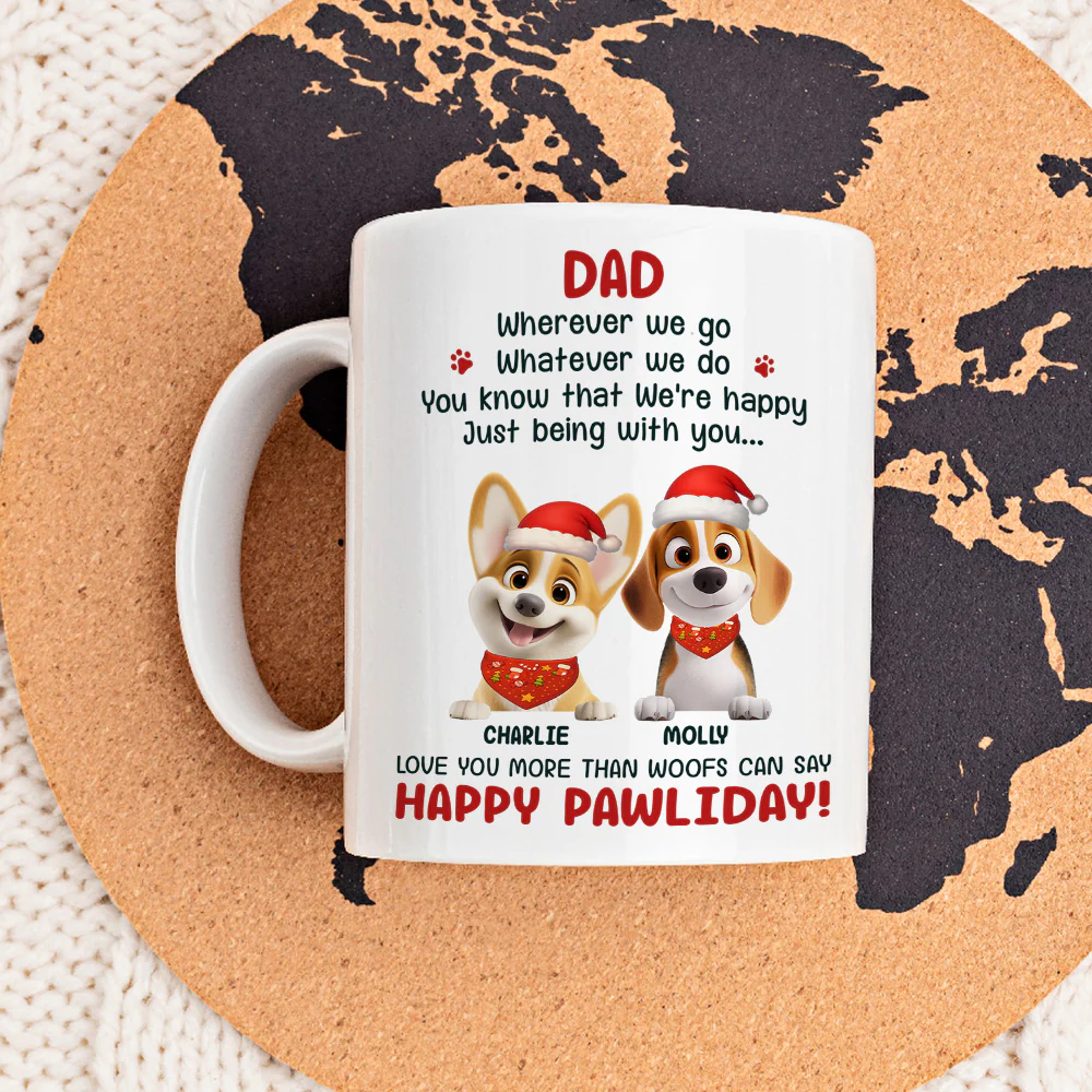 More Than Woofs Can Say - Personalized Custom Coffee Mug - Image 3